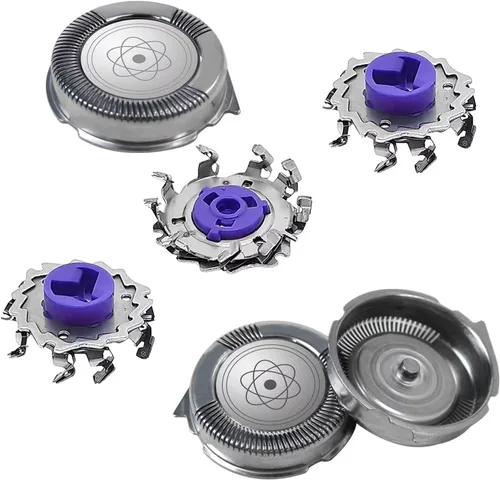 Vista 2 de 3X - Cuchilla de afeitar de repuesto para Philips Norelco 7950XL, 7800XL, 7800XLcc, 7810XL, 7380XL, 7360XL, 7350XL, 7345XL, 7340XL, 7325XL, 7315XL