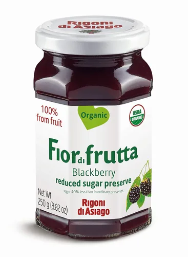 Vista 29 de Rigoni di Asiago Fiordifrutta Organic Fruit Spread, melocotón, 6