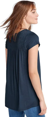Vista 4 de ellos Túnica fruncida para mujer de talla grande, Multi