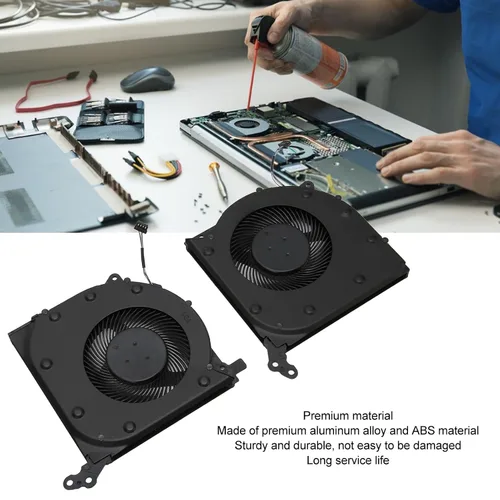 Vista 3 de Legion 5 15IMH05/15ARH05 Ventilador de refrigeración para CPU y GPU, 4 pines CC 5V