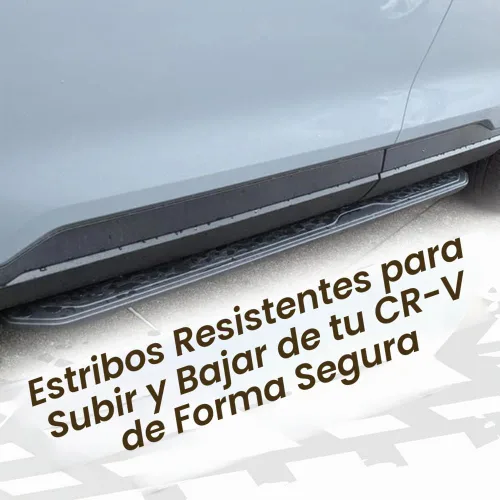 Vista 4 de Estribos laterales para 2023 2024 2025 2026 Honda CR-V CRV, estilo OE