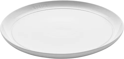 Vista 3 de Staub Vajilla de cerámica 4-pc 10-inch Plato de cena Set - Blanco