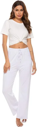 Vista 2 de AvaCostume Pantalones de pijama de algodón modal para mujer
