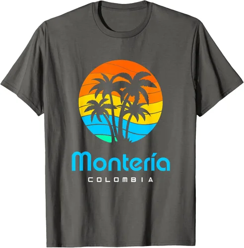 Vista 71 de Camiseta Montería Colombia, Negro