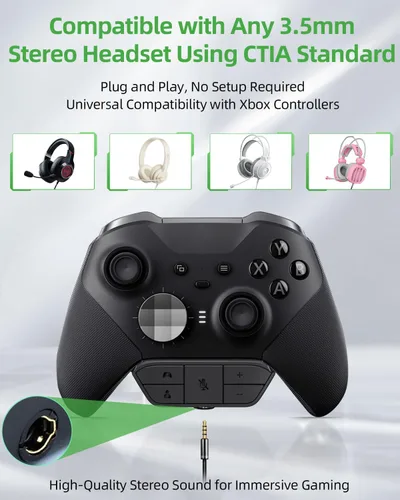Vista 3 de Stereo Headset Adapter for Xbox One - Adjust Audio Balance (model 2)