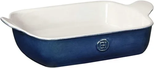 Vista 6 de Emile Henry Panadero rectangular mediano de 11" x 8" - Colección Modern Classics Evergreen