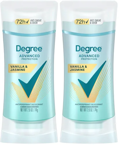 Vista 12 de Degree desodorante y antitranspirante con protección clínica, para ducha de 1.7 oz, 5 en 1, 1.7 onza Para sudar estrés, te ayuda a mantenerte seco