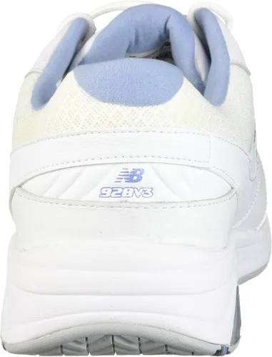 Vista 3 de New Balance 928 V3 - Zapatos para caminar con cordones para mujer, Blanco