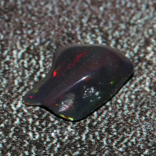 Vista 2 de GEMHUB Piedra preciosa natural de ópalo de fuego de 3.35 quilates, piedra de cristal de ópalo de fuego etíope certificada por EGL, para colgantes