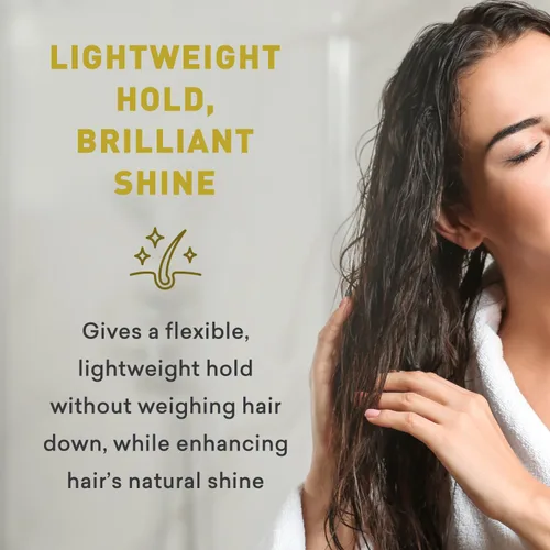 Vista 4 de Just Nutritive Gel de hierbas para cabello rizado Gel para peinar y acondicionar el cabello encrespado 16 onzas