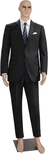 Vista 7 de Maniquí masculino de cuerpo completo, modelo de maniquí, soporte de 73 pulgadas, soporte de maniquí modelo, exhibición realista, maniquí de cuerpo