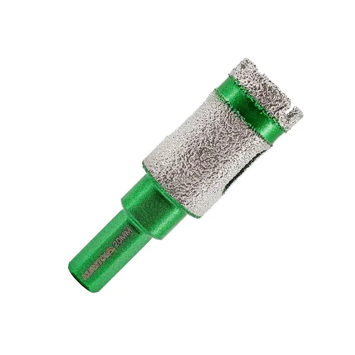 Vista 10 de Broca de núcleo de diamante – Broca de fresado de dedo de diamante de diámetro 1-3/8 pulgadas X5/8-11 rosca para agrandar dar forma bisel redondo