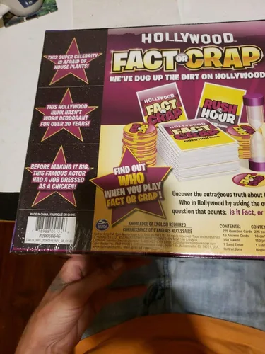 Vista 2 de Juego de mesa Fact or Crap Hollywood Edition