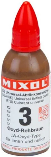Vista 52 de Tintes universales Mixol, Negro (01) 20 ml