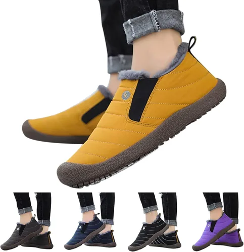 Vista 3 de Cute Winter Boots for Women Fashion Womens Winter Ankle Boots Low Heel Winter Boots Waterproof Women's Winter Ankle Booties Waterproof Winter Boots