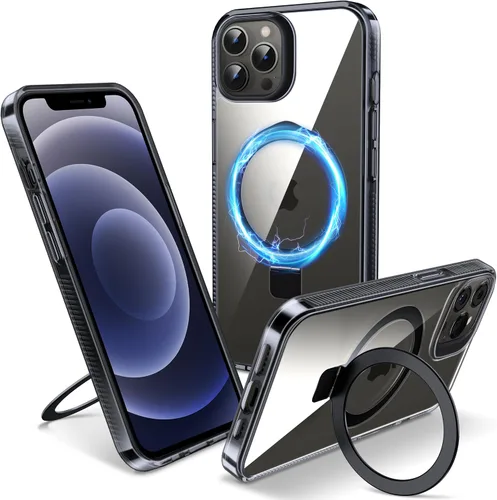Vista 55 de Funda magnética para iPhone Air – [Soporte invisible integrado] [Compatible con MagSafe] [Protección contra caídas de grado militar] Cubierta