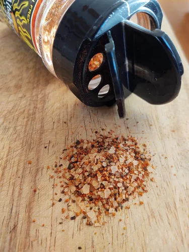 Vista 3 de AlbuKirky Seasonings Red Chile BBQ Rub - Hatch Chile rojo, sin gluten, sin MSG - 12 onzas