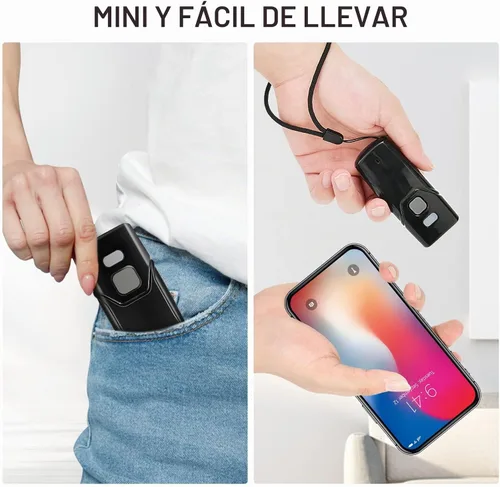 Vista 7 de Escáner de código de barras inalámbrico, escáneres de código de barras Bluetooth 1D 2D con cable USB y Bluetooth 4.2 y 2.4G inalámbrico 3 en 1