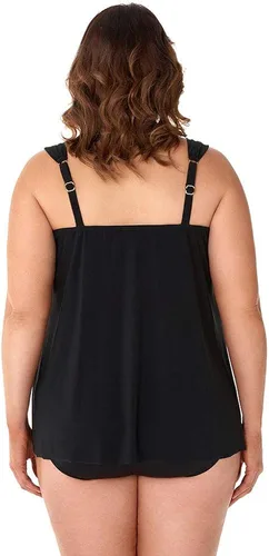 Vista 3 de Miraclesuit Traje de baño de talla grande para mujer Razzle Dazzle Brasier con aros