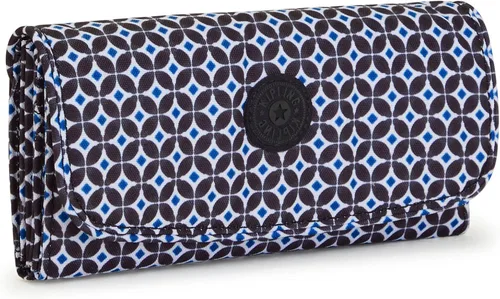 Vista 2 de Kipling Money Land para mujer, tecnología RFID anti-hacker, billetera de nailon a presión