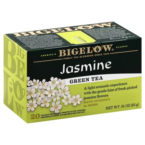 Vista 31 de Bigelow Té verde con melocotón, cajas de 20 unidades (paquete de 6) Té con cafeína con té verde y menta, 120 bolsas de té en total