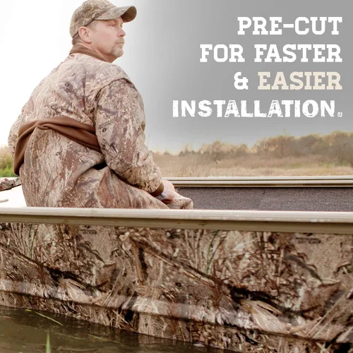 Vista 3 de Mossy Oak Graphics Kit de envoltura de camuflaje Blaze para barco - Vinilo de fácil instalación con acabado mate - Kit de 18" x 12
