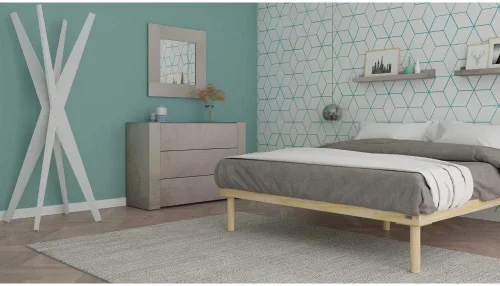 Vista 7 de Mobili Fiver, Perchero, Emma Ashwood Black, Hecho en Italia