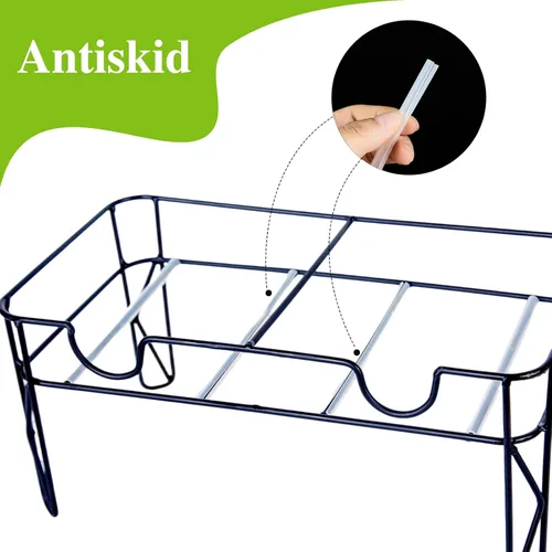 Vista 4 de Paquete de 2 dispensadores de bebidas de vidrio de 1 galón para fiestas, dispensador de bebidas con espita de acero inoxidable a prueba de fugas