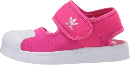 Vista 7 de adidas Originals Sandalias unisex Superstar 360 para niños, AzulBlancoCielo