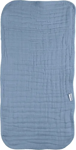 Vista 8 de Gerber Paños de muselina para bebés niños y niñas, varios marrones azules, tamaño grande, 20 x 10 pulgadas Multi Blues Browns