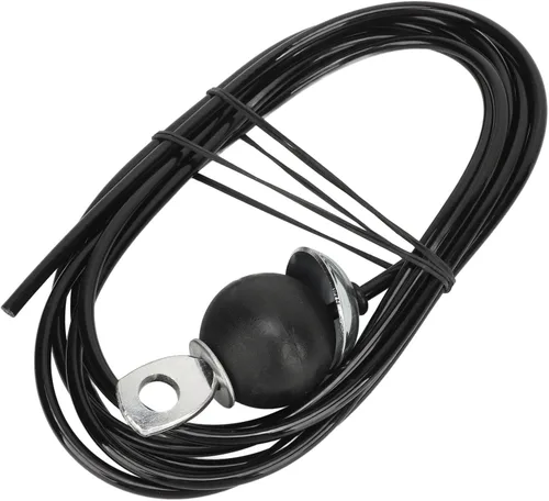 Vista 2 de Cable de polea de 0.197 in de grosor, cable de carga de 220.5 libras, cable de acero de repuesto para equipo de ejercicio (8.2 ft)