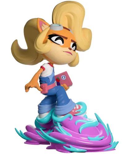 Vista 4 de Youtooz Crash Bandicoot Coco - Figura de vinilo de 4.8 pulgadas, figura coleccionable de vinilo de Coco de Crash Bandicoot Collection
