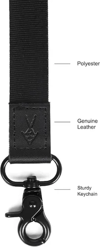 Vista 2 de FORZEN Llavero de pulsera, cordón de muñeca para llaves, cordón de mano para muñeca