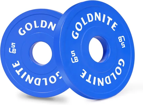 Vista 10 de Juego de Placas de Cambio 1.25LB 2.5LB 5LB Juego de Placas de Peso Fraccionario Placas Bumper Olímpicas para Entrenamiento Cruzado Inserto de Acero