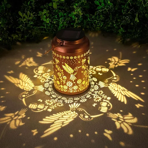 Vista 9 de Regalos para el Día del Padre, faroles solares para exteriores, impermeables, decoración de jardín, regalos de cumpleaños para mujeres, hombres