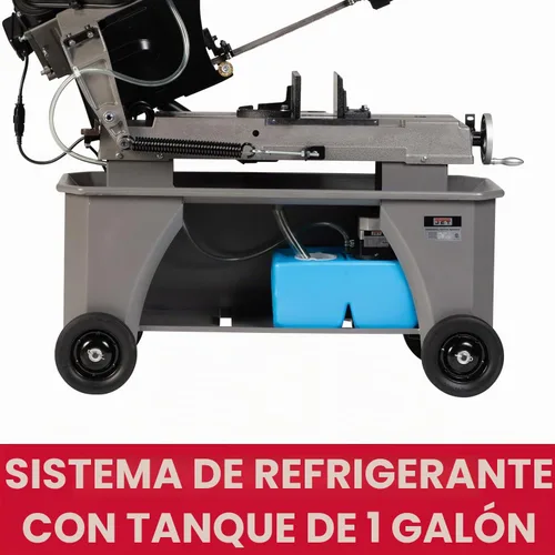 Vista 2 de JET Sierra de cinta de metal horizontal/vertical de 7 "x 12", 3/4 HP, 115/230 V 1Ph (HVBS-712)