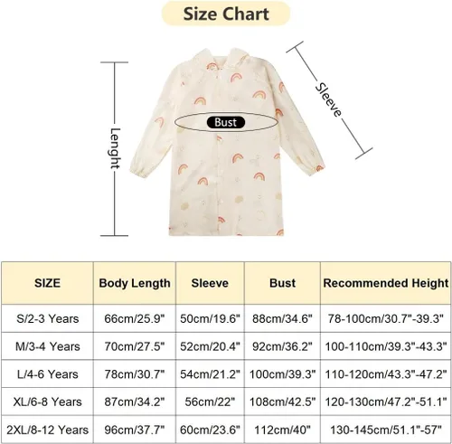 Vista 6 de Toddler Kids Raincoat Boys Girls Rain Jacket Lightweight Rain Poncho Waterproof Outwear Rainwear