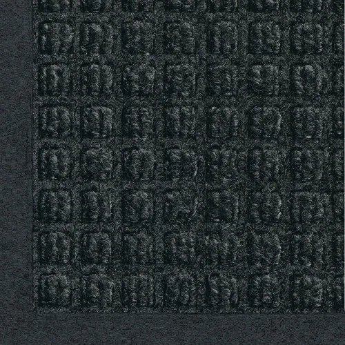 Vista 15 de Tapete de entrada Andersen Waterhog Fashion de fibra de polipropileno para interior/exterior, goma SBR, 3/8” pulgadas de grosor., Bluestone, 1