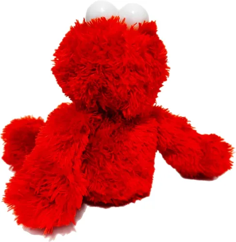 Vista 4 de Posh Paws Peluche oficial de Plaza Sésamo de 8 pulgadas, adecuado desde el nacimiento (Elmo)