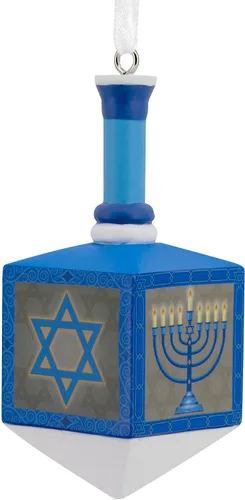 Vista 2 de Hallmark Adorno de Hanukkah Dreidel