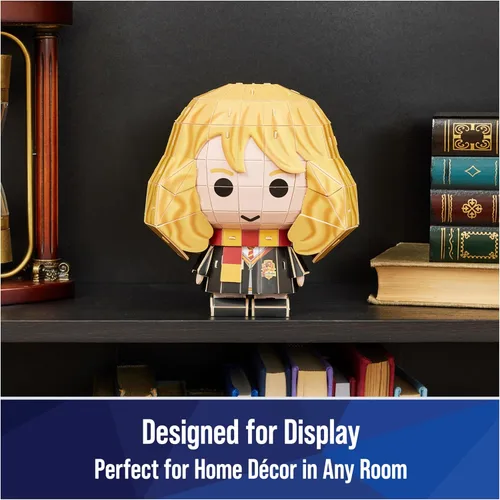 Vista 5 de 4D Build, Kit de modelo 3D de Hermione Granger de Harry Potter, coleccionables de Harry Potter y decoración de escritorio, rompecabezas