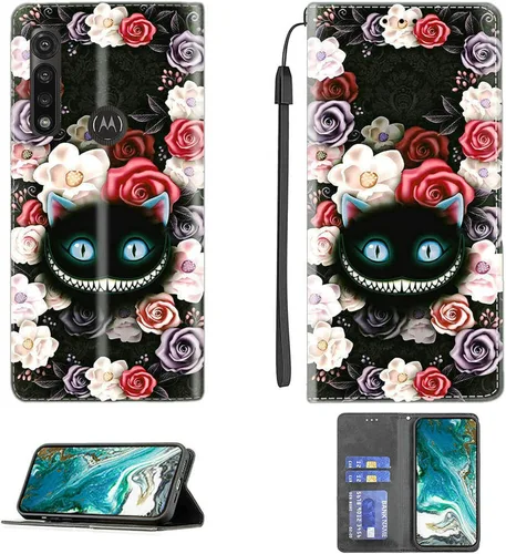 Vista 485 de jioeuinly ATT Motivate 2 - Funda compatible con ATT Motivate 2, funda con soporte abatible y cierre magnético DJS