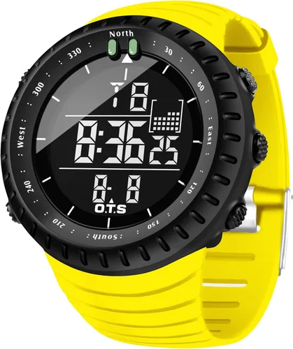 Vista 17 de PALADA Men's Digital Sports Watch Waterproof Tactical Watch with LED Backlight Watches for Men
