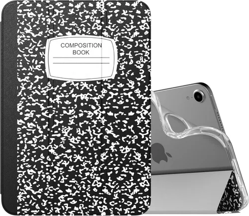 Vista 37 de MoKo Funda para el nuevo iPad mini 7 (A17 Pro) 2024, Funda para iPad mini de 6ª generación 2021 (21,08 cm), Funda para iPad mini 6, Funda trasera