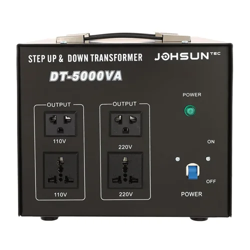 Vista 2 de Convertidor de potencia de voltaje de 5000 W, convertidor de voltaje convertidor de voltaje, convertidor de potencia reductor, convierte 220 V a 110