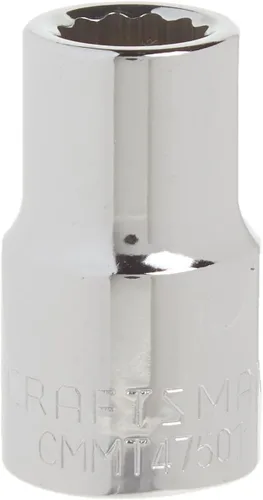 Vista 15 de CRAFTSMAN - Llave poco profunda, SAE, accionamiento de 1/2 pulgada, 1 pulgada, 12 puntas (CMMT47514)