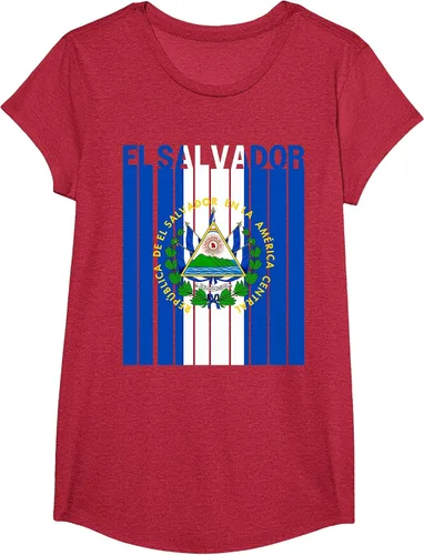 Vista 24 de Camiseta con la bandera de El Salvador