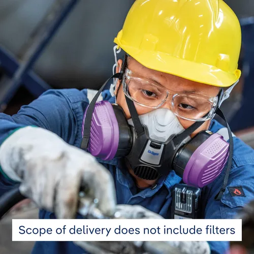 Vista 8 de Dräger X-plore 3300 Máscara respiradora de media cara, aprobada por NIOSH