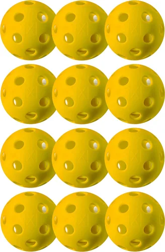 Vista 20 de Franklin Sports X-26 - Pelotas de pickleball para interiores - 3 unidades, 12 unidades y 100 unidades al por mayor - Pelotas de pickleball aprobadas