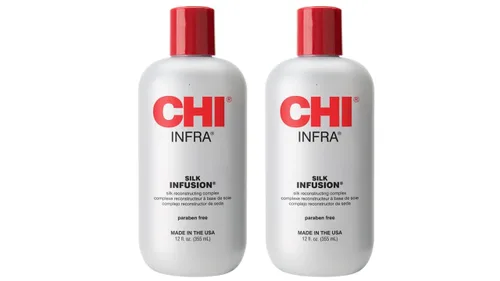Vista 2 de CHI - Complejo reconstructor de infusión de seda para unisex - Tratamiento de 2 onzas